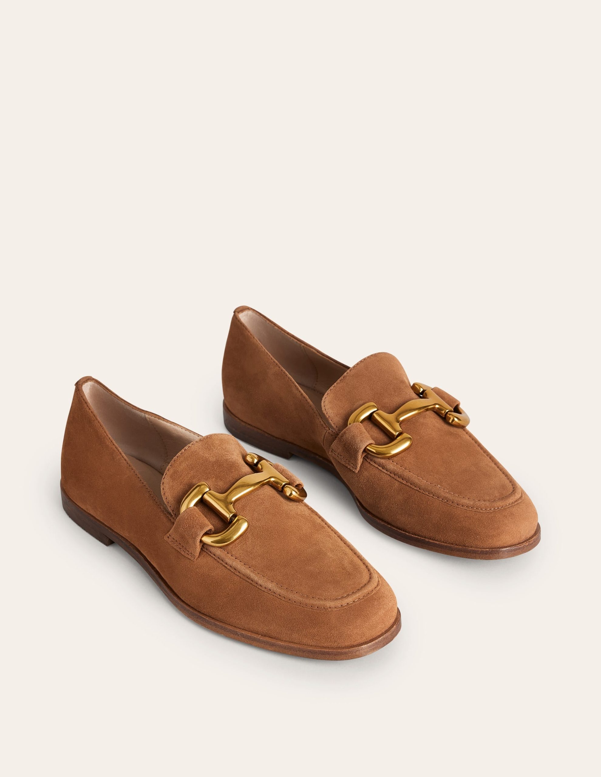Iris Snaffle Loafers-Ginger Snap Suede - Image 3