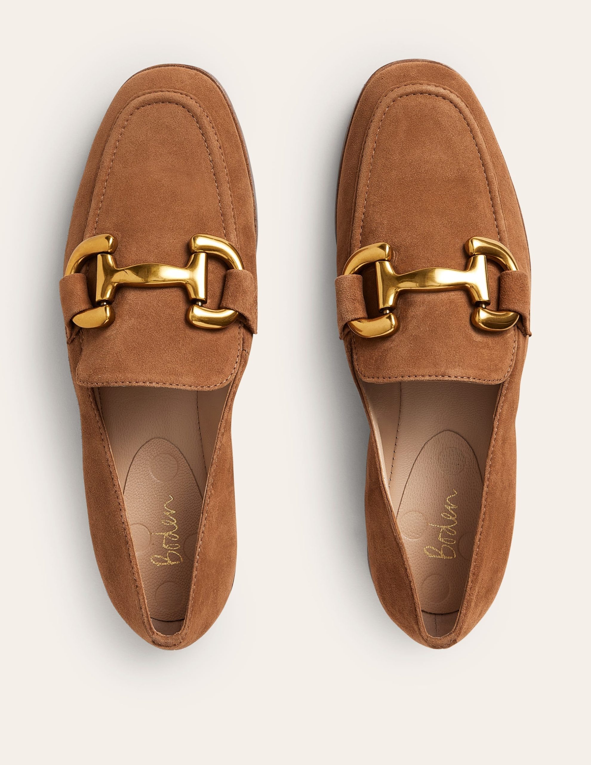 Iris Snaffle Loafers-Ginger Snap Suede - Image 5
