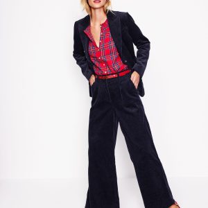 Chiswick Cord Pants-Navy