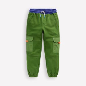 Ripstop Cargo Joggers-Promenade Green