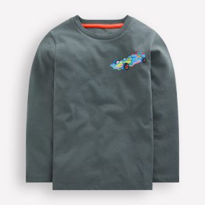 Front & Back Printed T-shirt-Smoke Kit Car