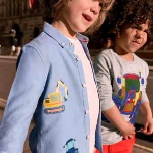 Embroidered Shirt-Vehicles