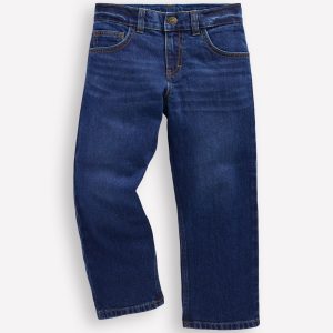 Everyday Straight Jeans-Dark Wash