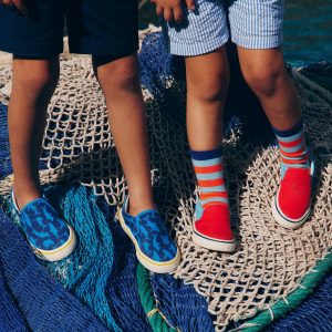 Canvas Slip-Ons-Soft Multi