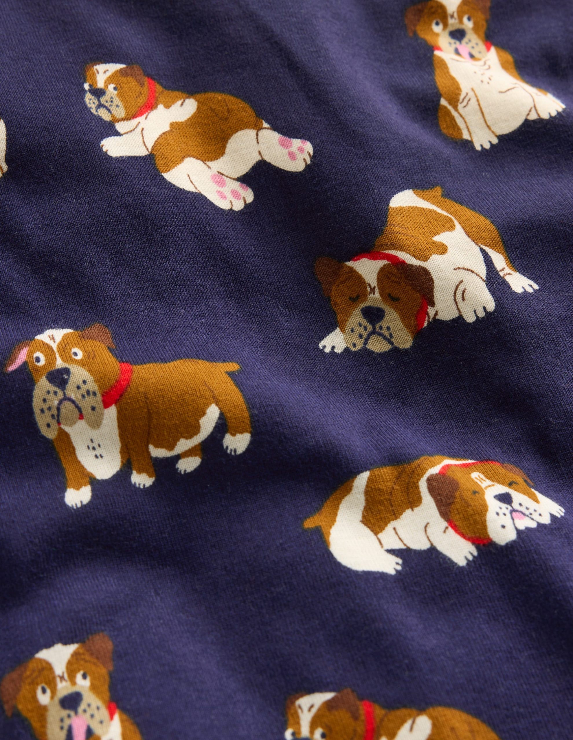 Snug Long John Pajamas-Medieval Bulldogs - Image 3