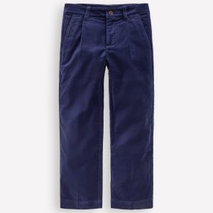 Smart Tailored Pants-Navy Velvet