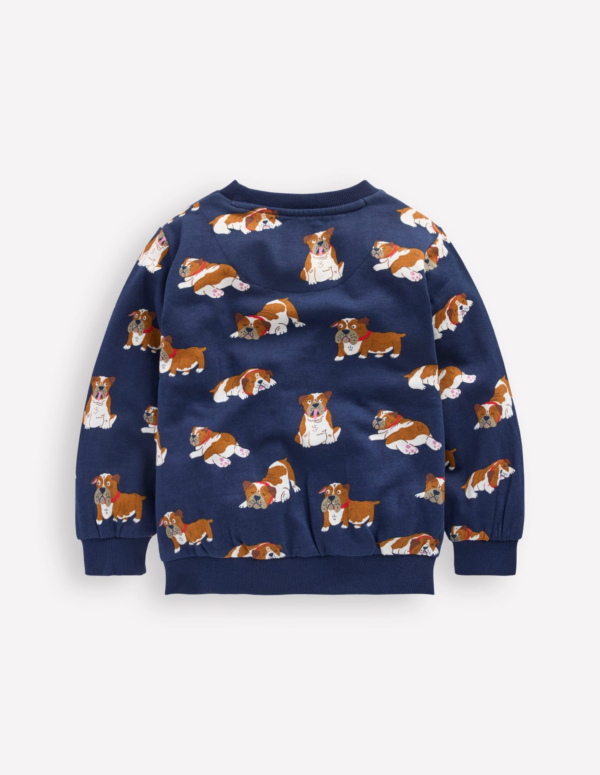 Everyday Printed Sweatshirt-Blue Bulldogs - Image 2