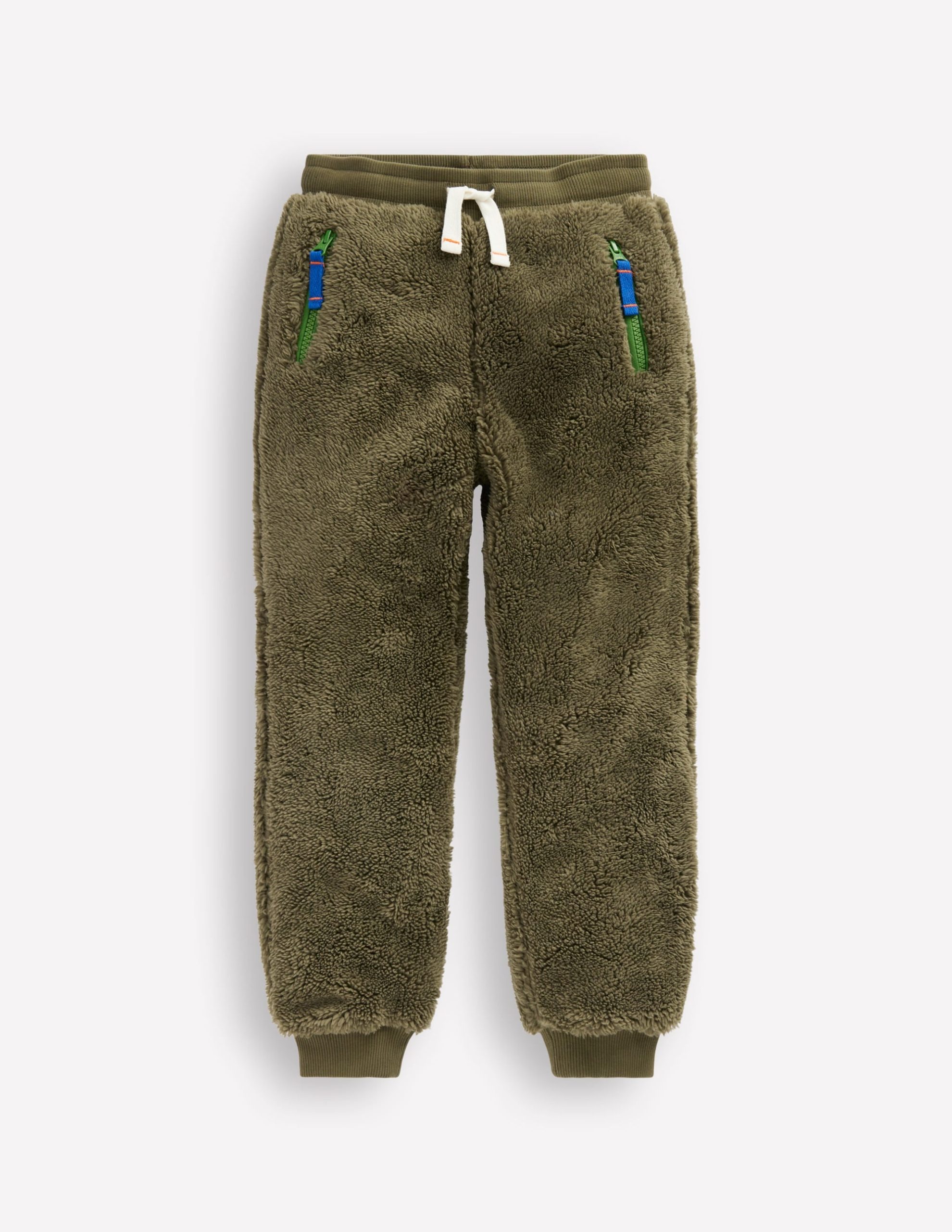 Fleece Joggers-Classic Khaki - Image 3