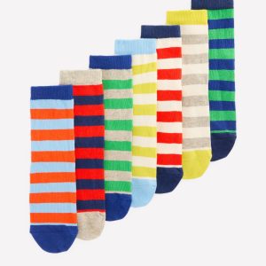 Socks 7 Pack-Stripes