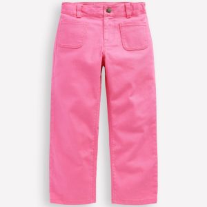 Patch Pocket Pants-Sorbet Pink