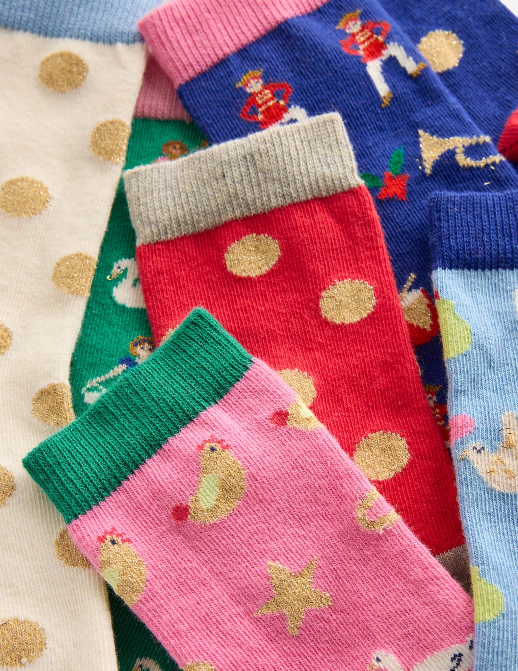 Socks 7 Pack-12 Days of Christmas - Image 2