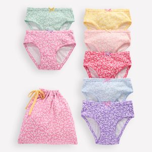 7-Pack Pointelle Underwear-Multi Ditsy Vine - old