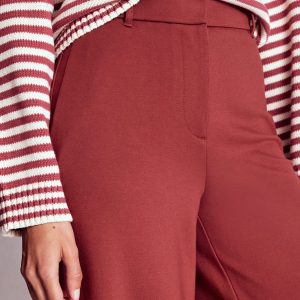 Belgravia Ponte Pants-Chestnut