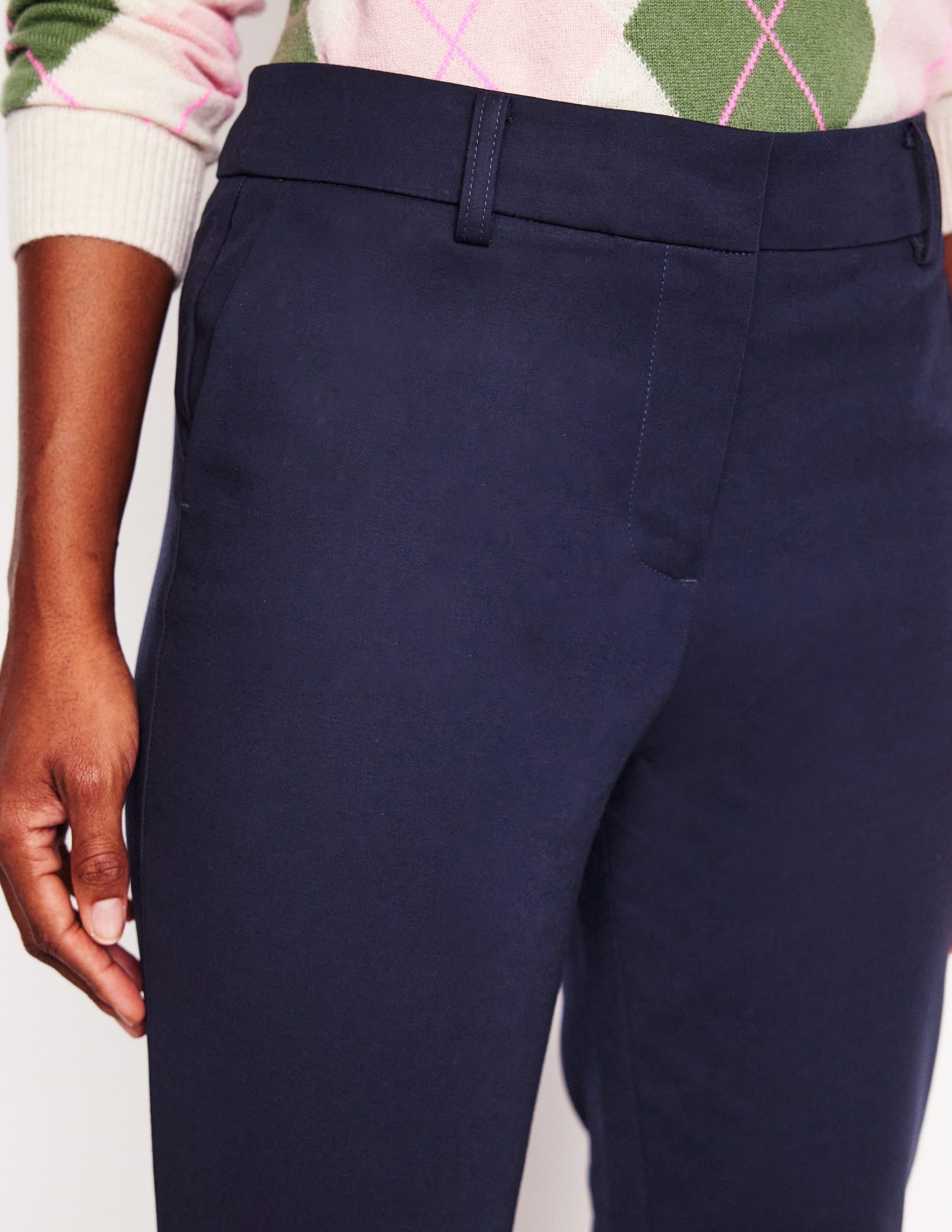 Richmond 7/8 Pants-Navy - Image 2
