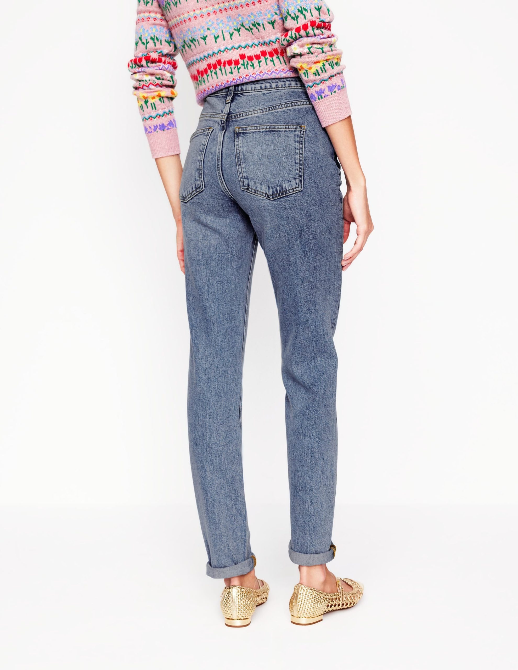 Girlfriend Jeans-Light Vintage - Image 6