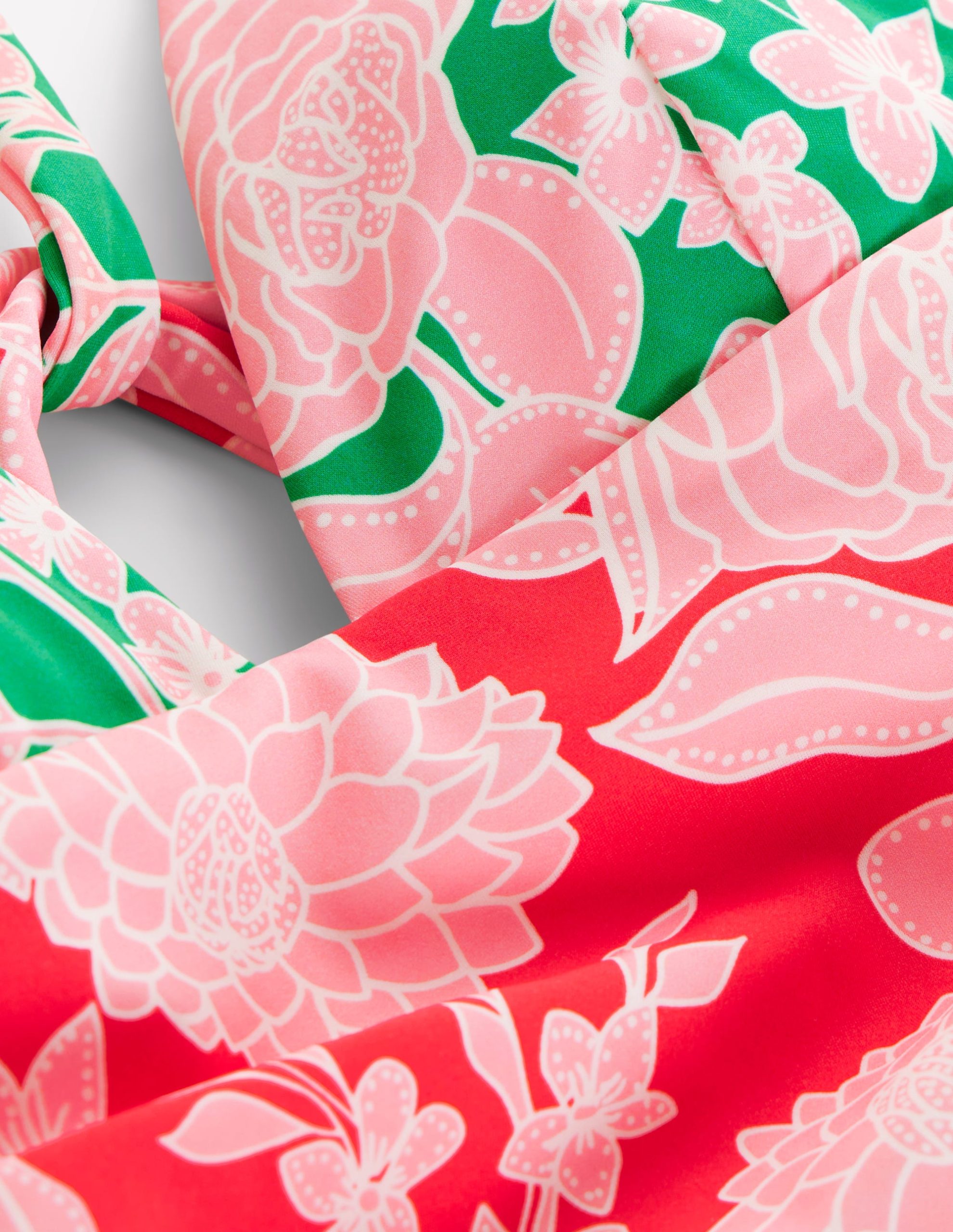 Mykonos Deep V Swimsuit-Multi. Blossom Cascade - Image 8