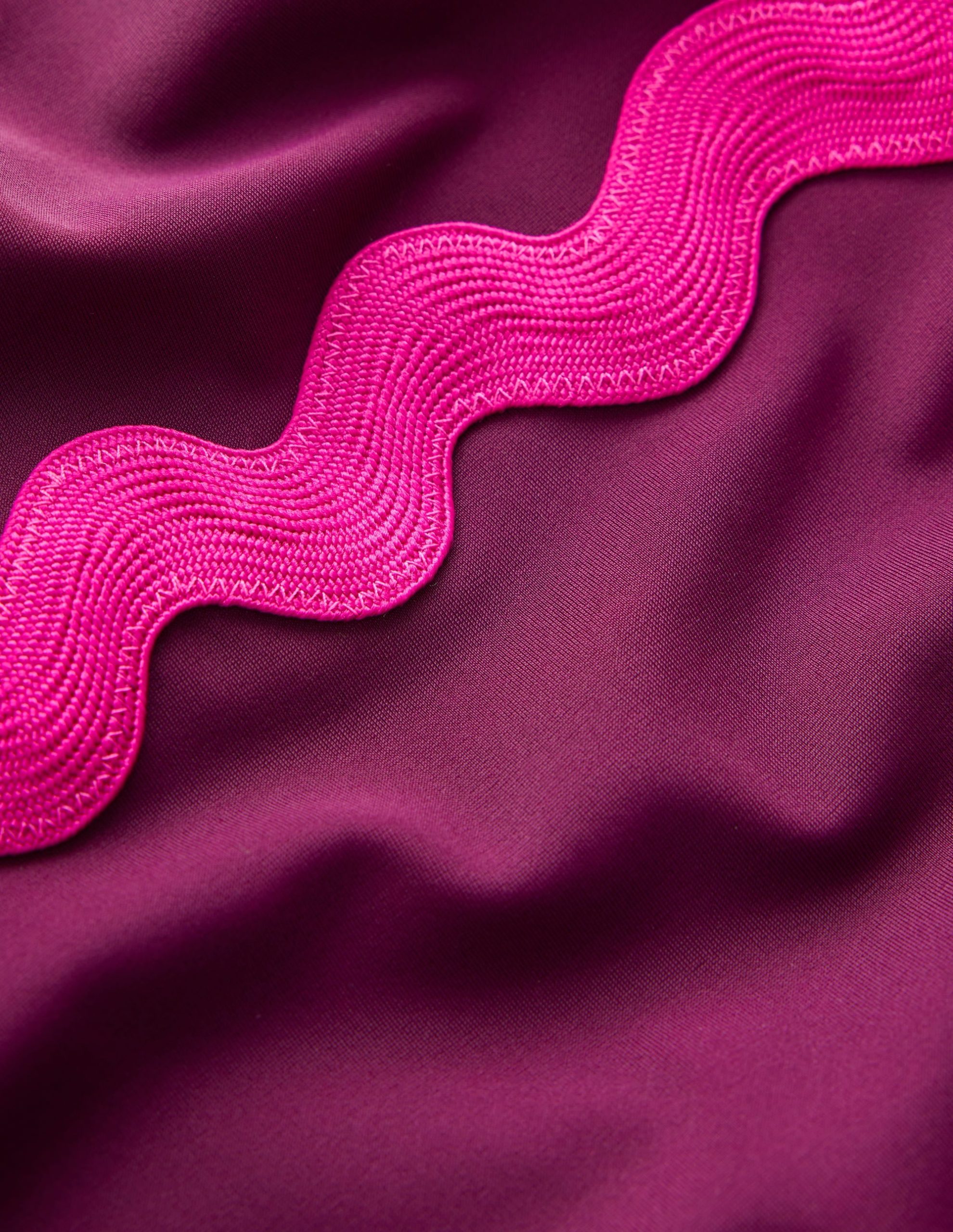 Giant Rik Rak Swimsuit-Chocberry. Jewel - Image 8