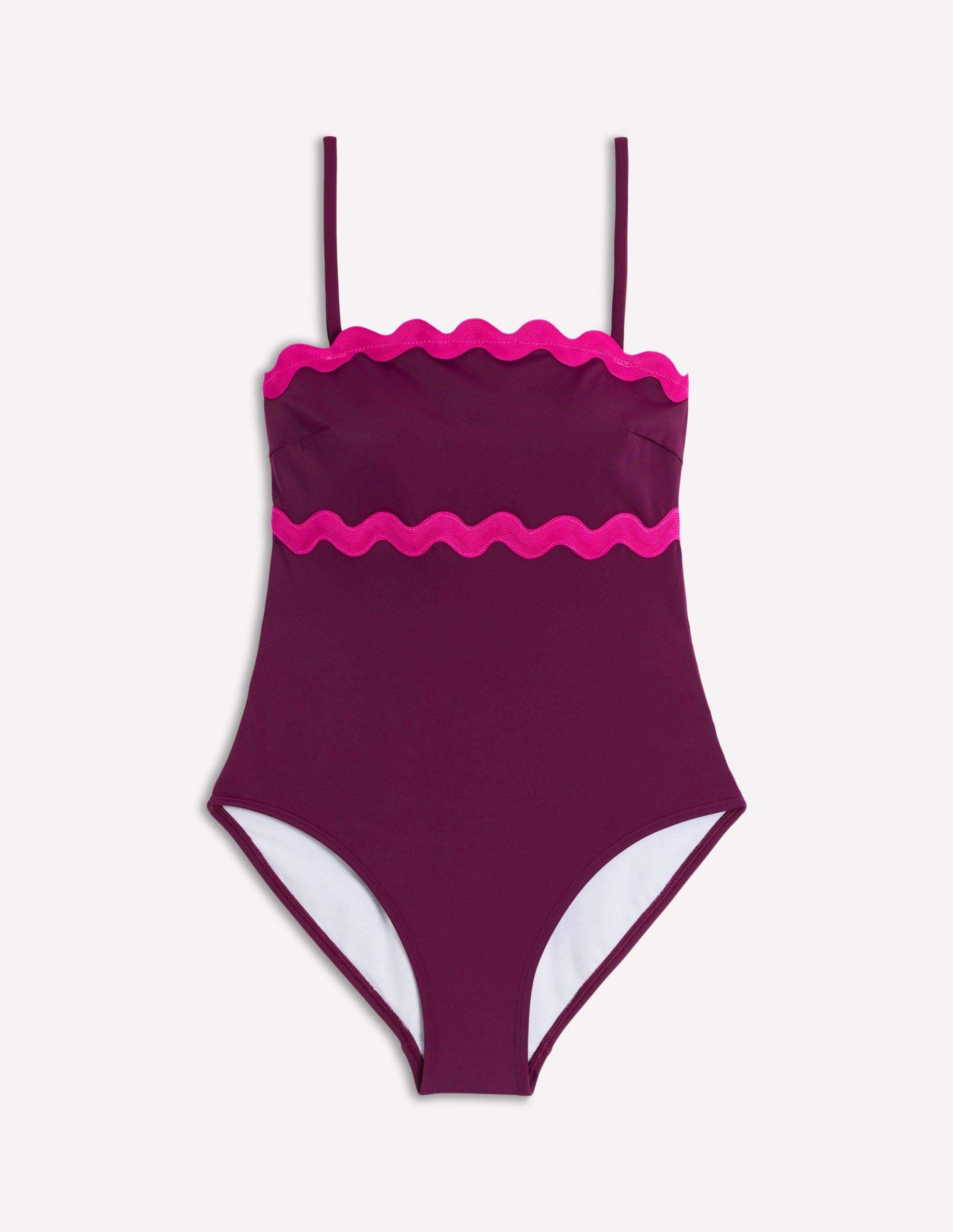 Giant Rik Rak Swimsuit-Chocberry. Jewel - Image 7