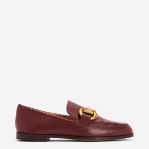 Iris Snaffle Loafers-Oxblood