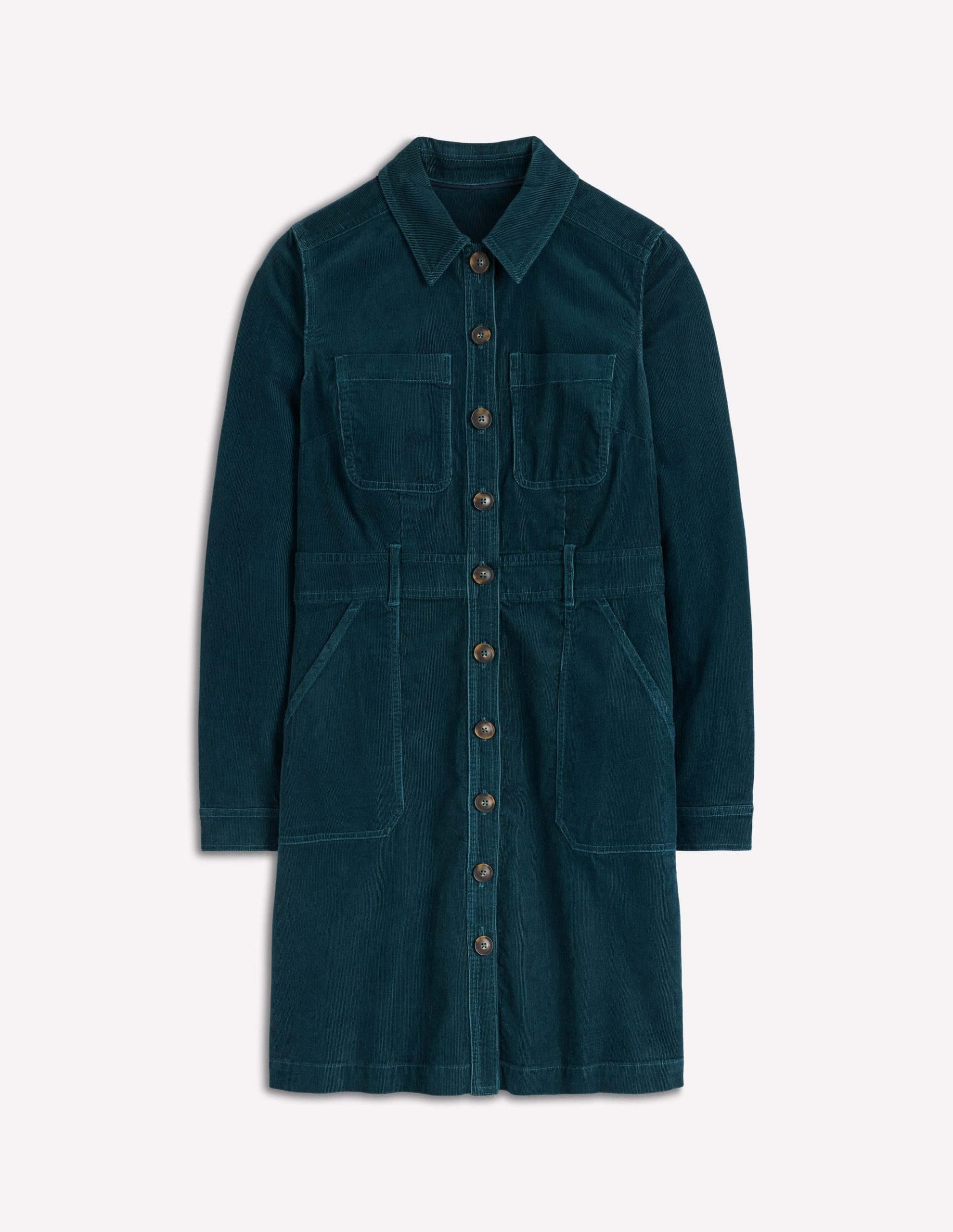 Amanda Cord Short Dress-Midnight Teal - Image 5