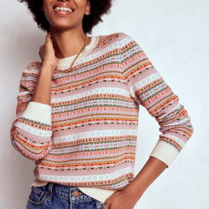 Edie Fair Isle Sweater-Heritage Fair Isle