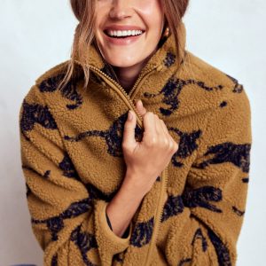 Westminster Borg Jacket-Hazelnut Brown. Leaping Tiger